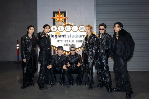 BTS, 미국 라스베가스 Allegiant 스타디움 콘서트 현장