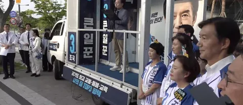 [평택을] 이광수와 박시동 “우린 조국을 지지한다!”