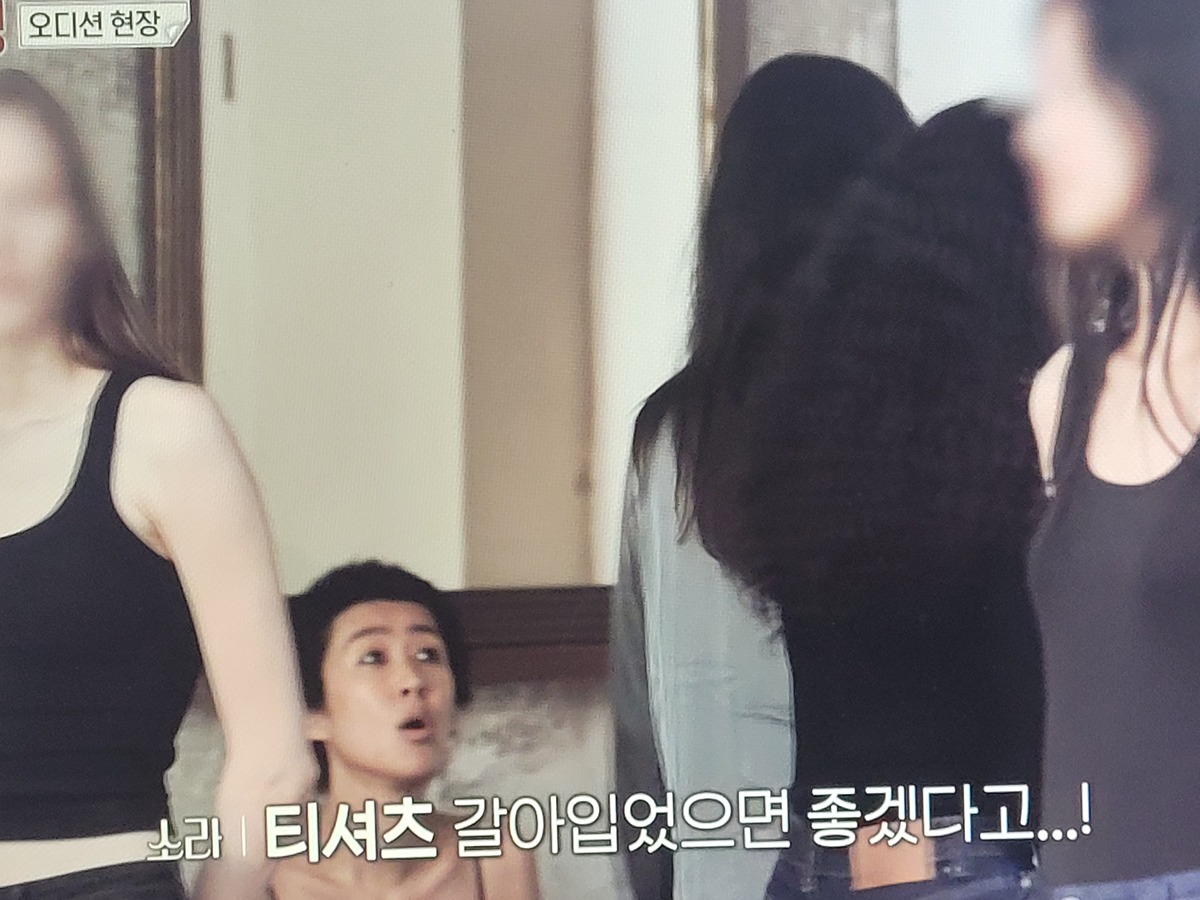 이소라 홍진경 프랑스 파리 가서 국내 브랜드 모델 오디션 본 결과............JPG