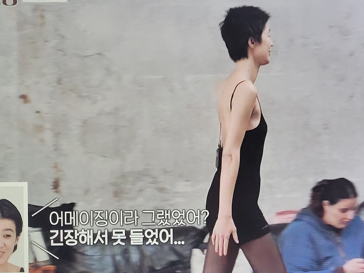 이소라 홍진경 프랑스 파리 가서 국내 브랜드 모델 오디션 본 결과............JPG