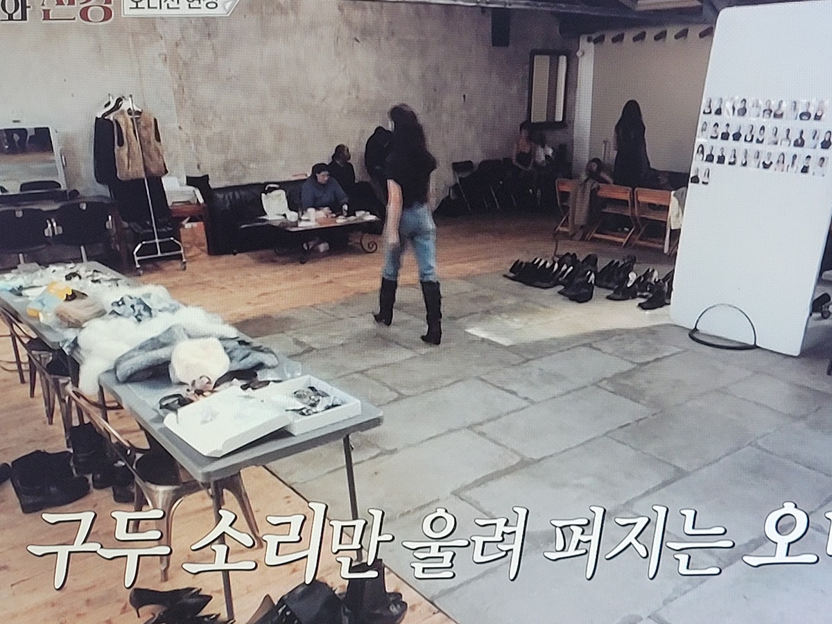 이소라 홍진경 프랑스 파리 가서 국내 브랜드 모델 오디션 본 결과............JPG