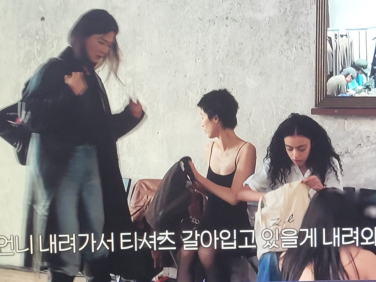 이소라 홍진경 프랑스 파리 가서 국내 브랜드 모델 오디션 본 결과............JPG