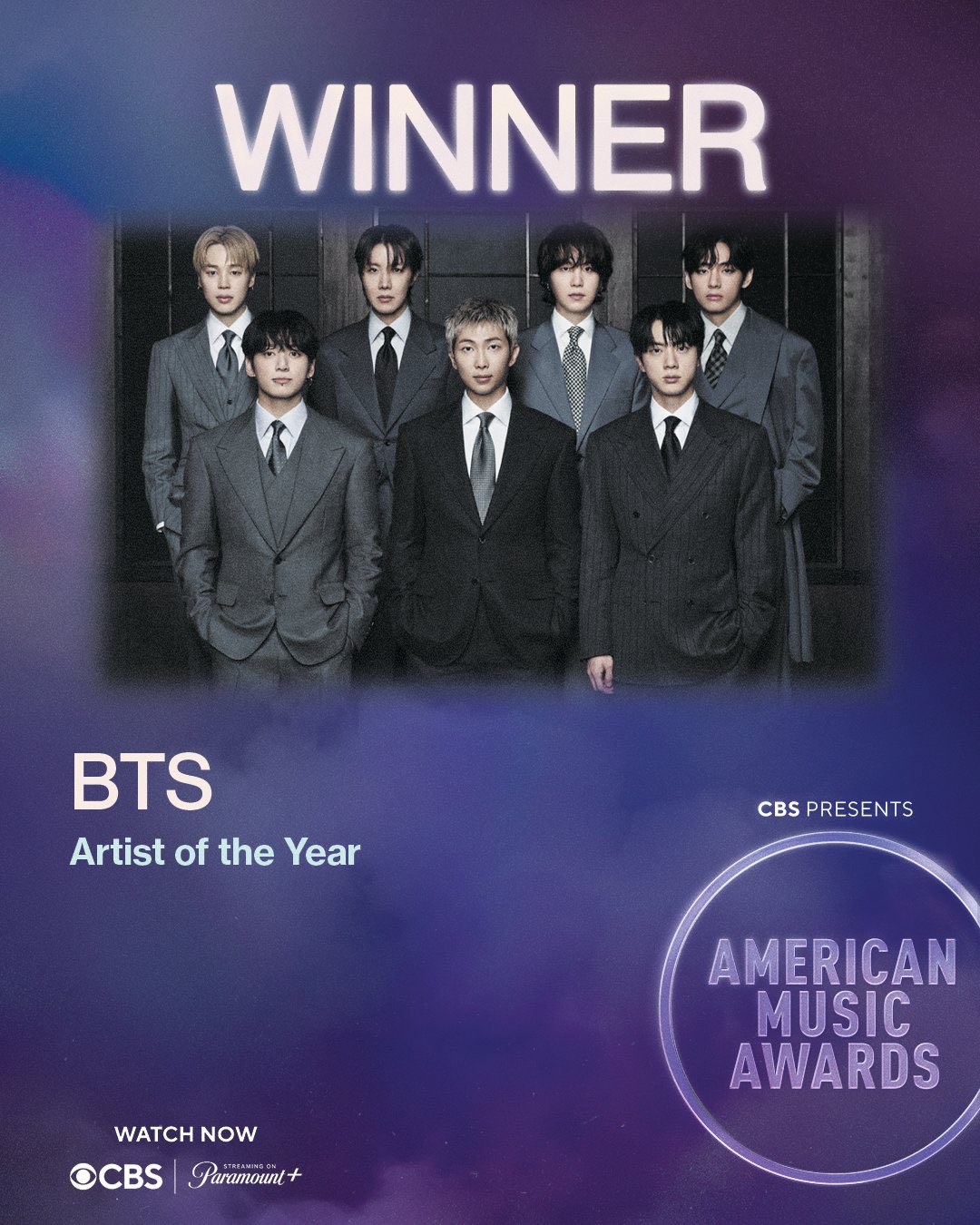 [2026AMAs] 대상 ARTIST OF THE YEAR (올해의 아티스트) 방탄소년단🏆