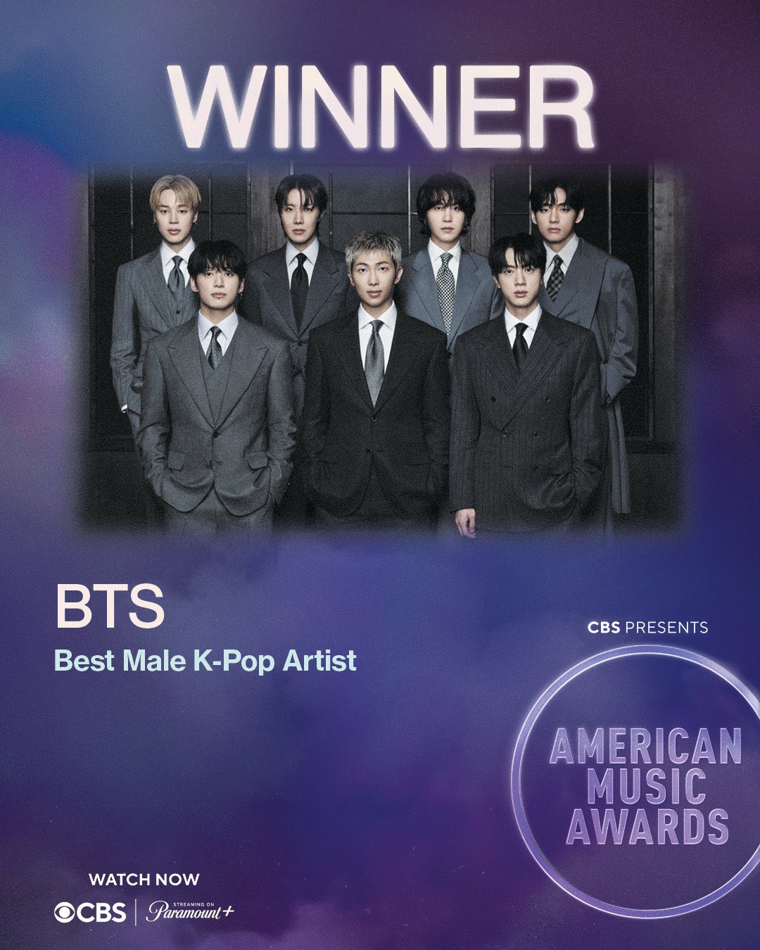 [2026AMAs] 대상 ARTIST OF THE YEAR (올해의 아티스트) 방탄소년단🏆