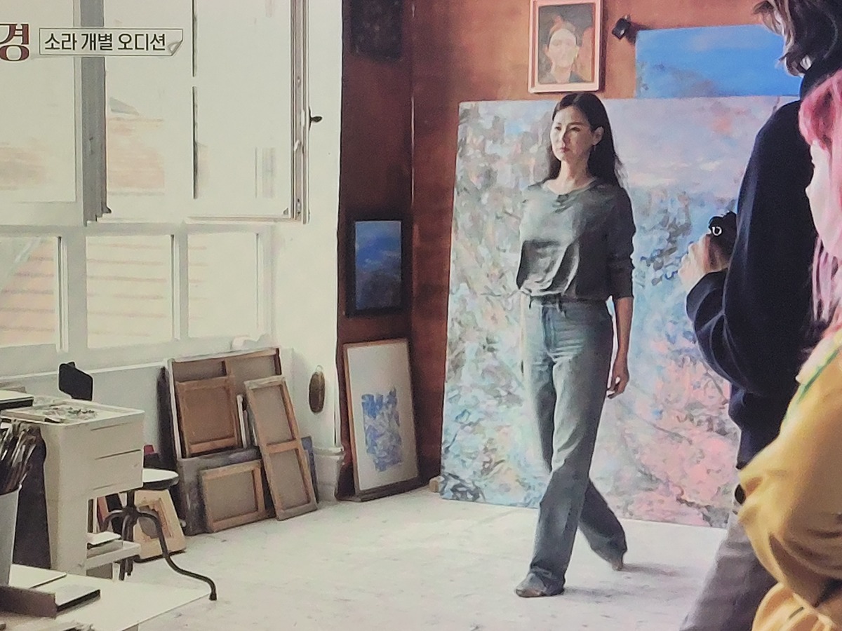이소라 홍진경 프랑스 파리 가서 처음으로 각자 본 모델 오디션............JPG [이소라편]
