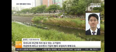 강수량 많이 빗나간 이유