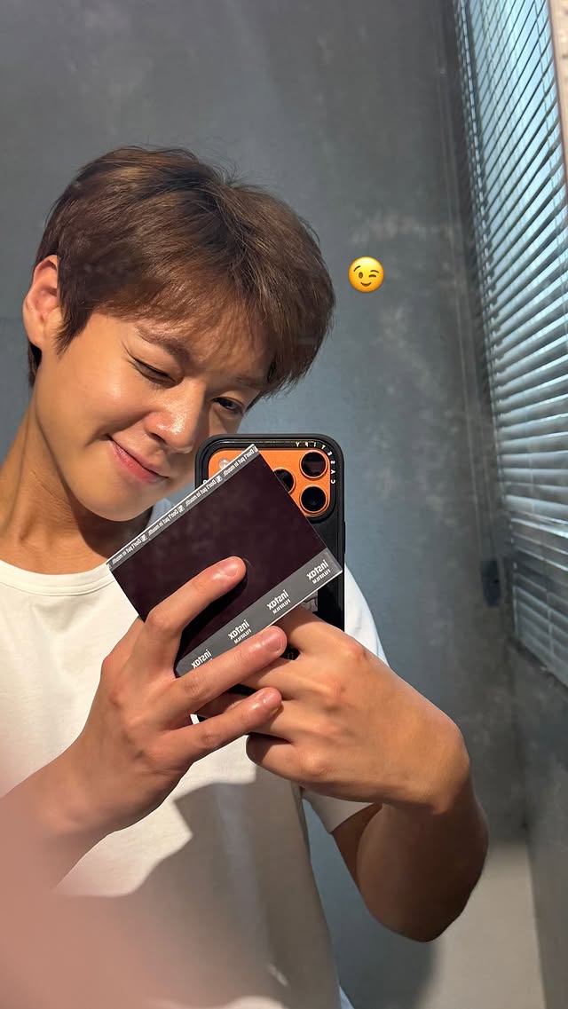 박지훈 인스타 스토리 업로드