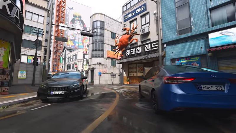 이번엔 한국이다 ! "콜 오브 듀티: 모던 워페어 사 - 공간 배경샷. jpg &.youtube