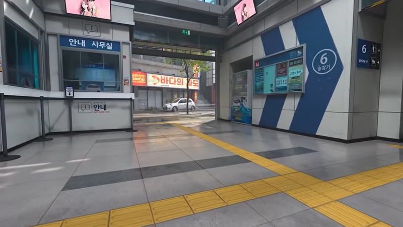 이번엔 한국이다 ! "콜 오브 듀티: 모던 워페어 사 - 공간 배경샷. jpg &.youtube