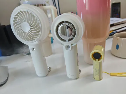 맥세이프 손선풍기 만드니까 만족스럽네요
