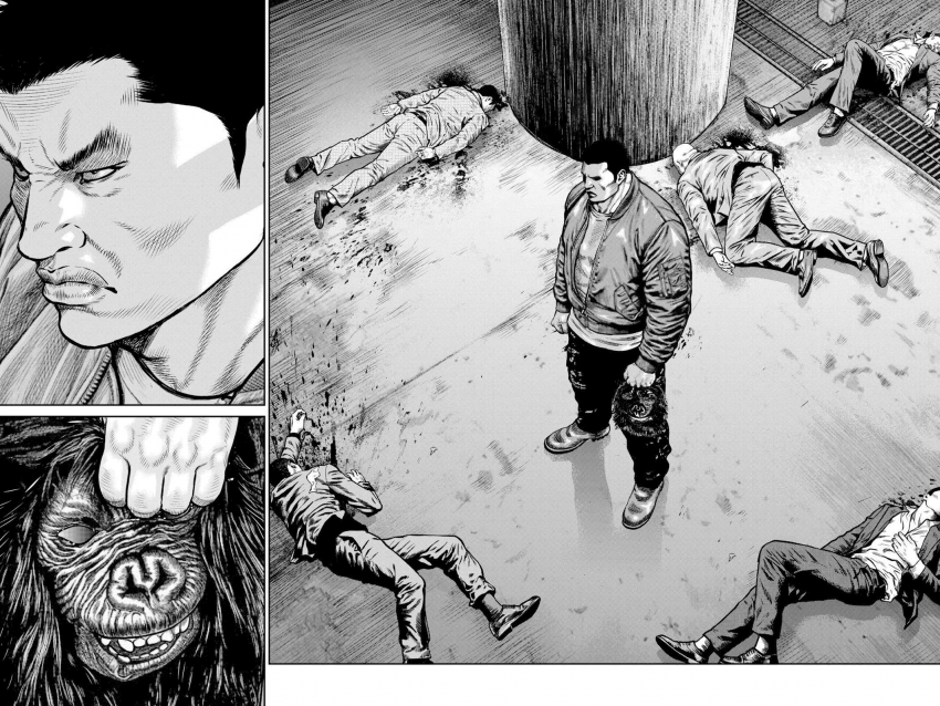 일본만화  고릴라.manhwa