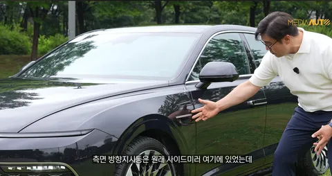 그랜저 페이스리프트가 꽤 디자인이 좋네요.