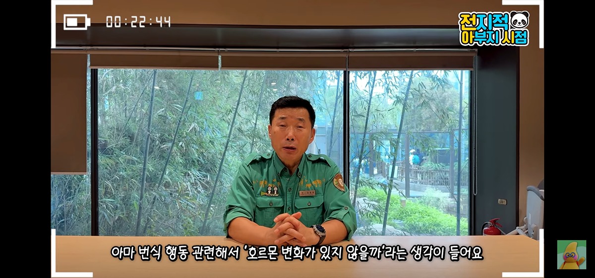 지금 <전지적 아부지 시점>에 뜬 강바오님의 루이후이 향후 소식 공지🐼🐼