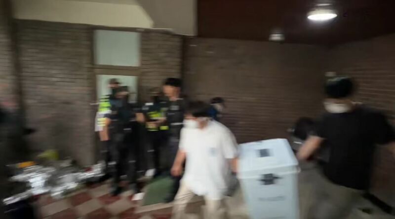 속보)잠실 투표소 근황