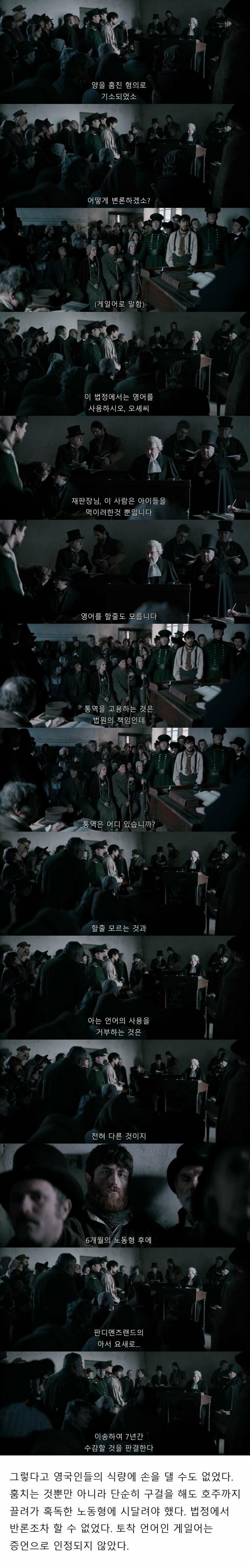 아일랜드 대기근 당시 영국의 만행