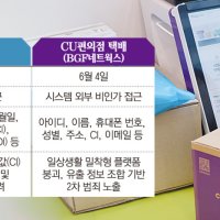 티빙·CJ 이어 CU까지…연쇄 해킹에 ‘보안 잔혹사’...