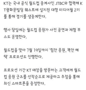 광화문,여의도와 각 지방에서 진행되는 월드컵 거리응원들