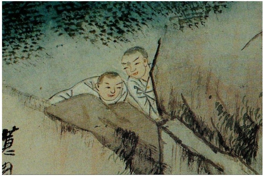 조선의 야한 상상력, 신윤복의 단오풍정.