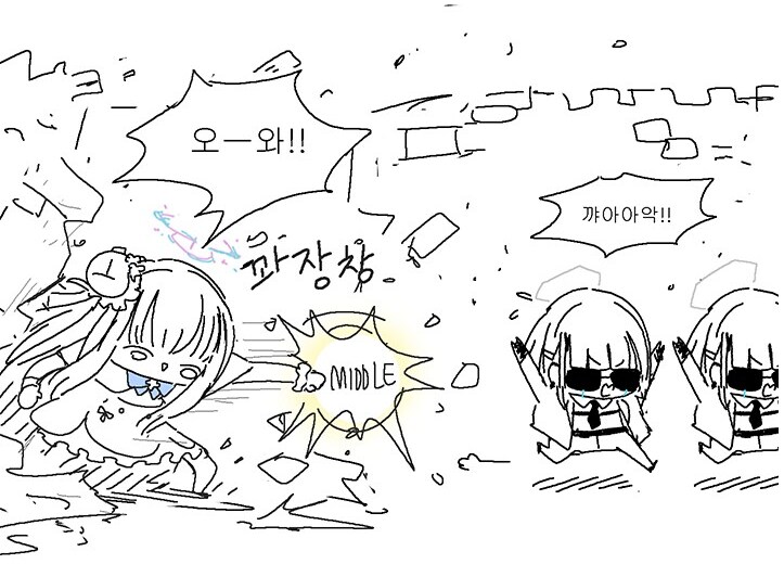[블루아카] 트리니티에 대대로 전해지는 사격술