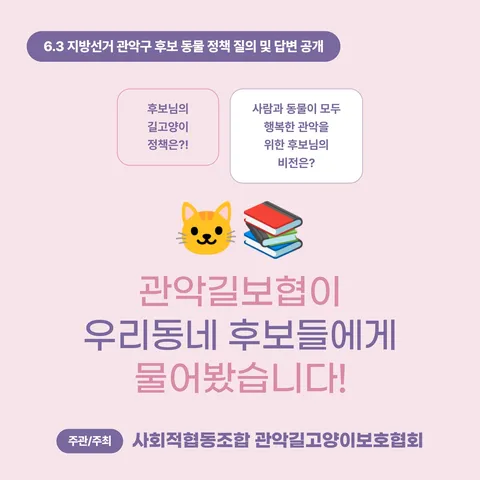 캣맘 표밭은 옛말? 지선에서 보는 변화의 흐름