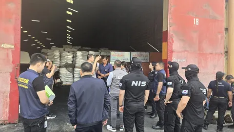 李대통령 '마약조직 소탕' 공개칭찬…'잘 드는 칼 국정원의 새모습'