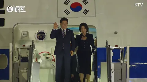 李대통령, '국빈 방문' 이탈리아 도착…전투기 2대 호위비행