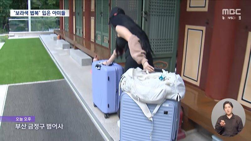 BTS 해외팬 맞이해준 스님들