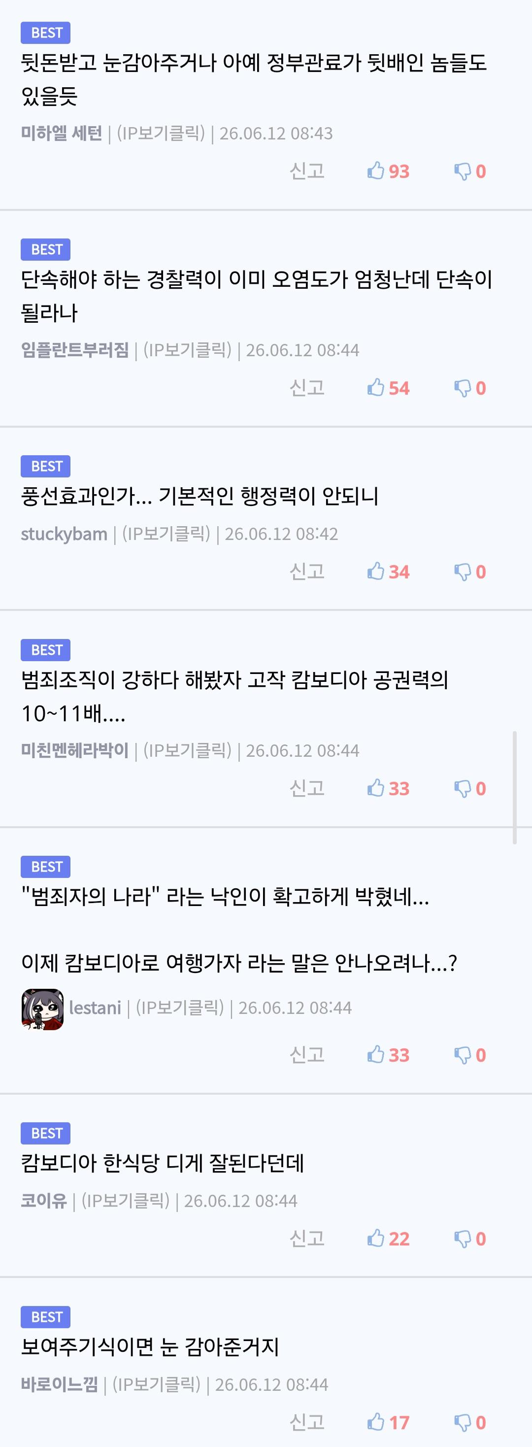 캄보디아 스캠 센터 최신 근황...