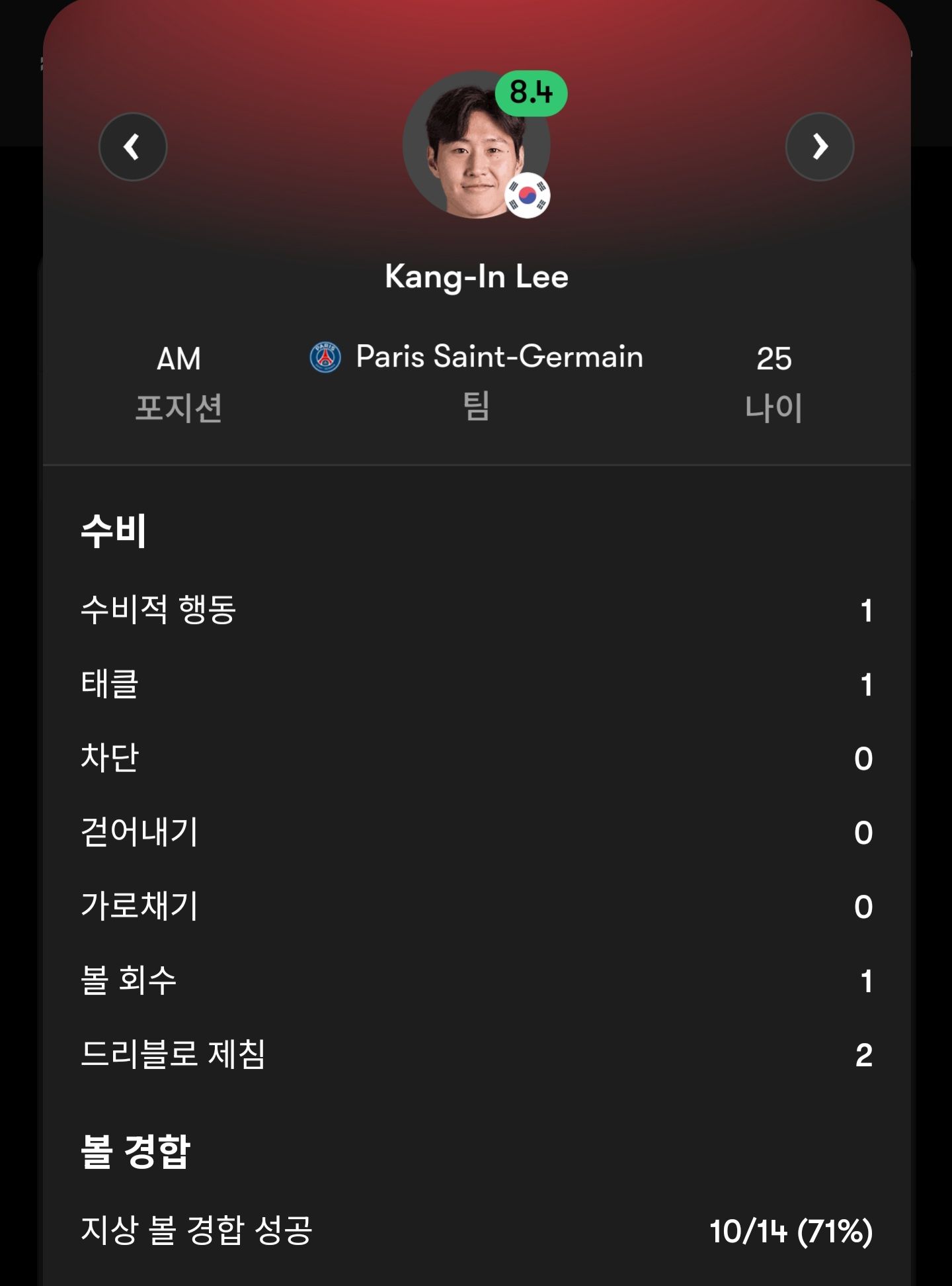 이강인 vs 체코