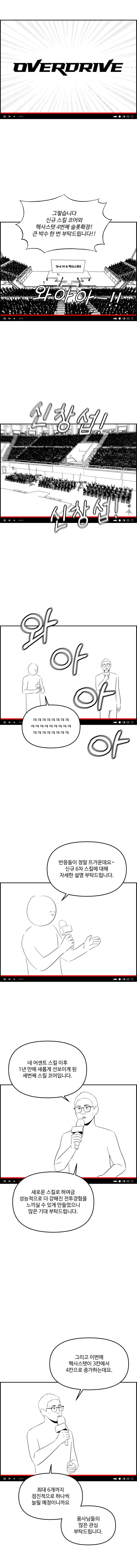 미리보는 오버드라이브 쇼케이스.manhwa