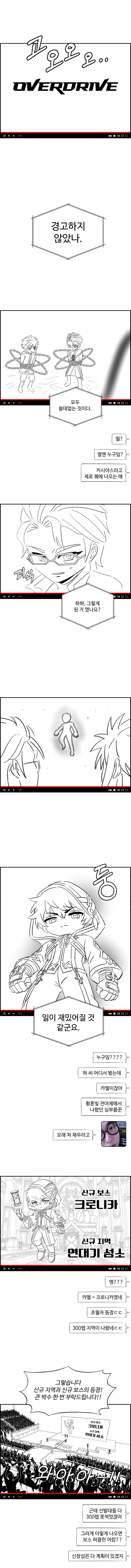 미리보는 오버드라이브 쇼케이스.manhwa
