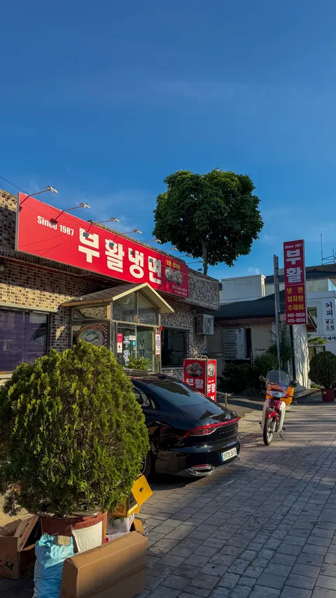 전라북도 군산시 부활냉면.