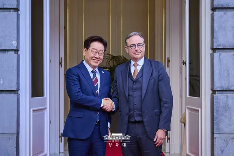 이재명) 1박 2일 벨기에로그