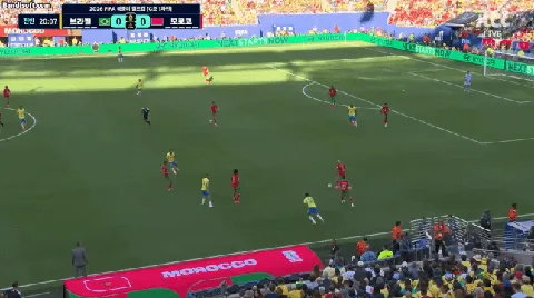 월드컵 C조 브라질 vs 모로코 경기 결과