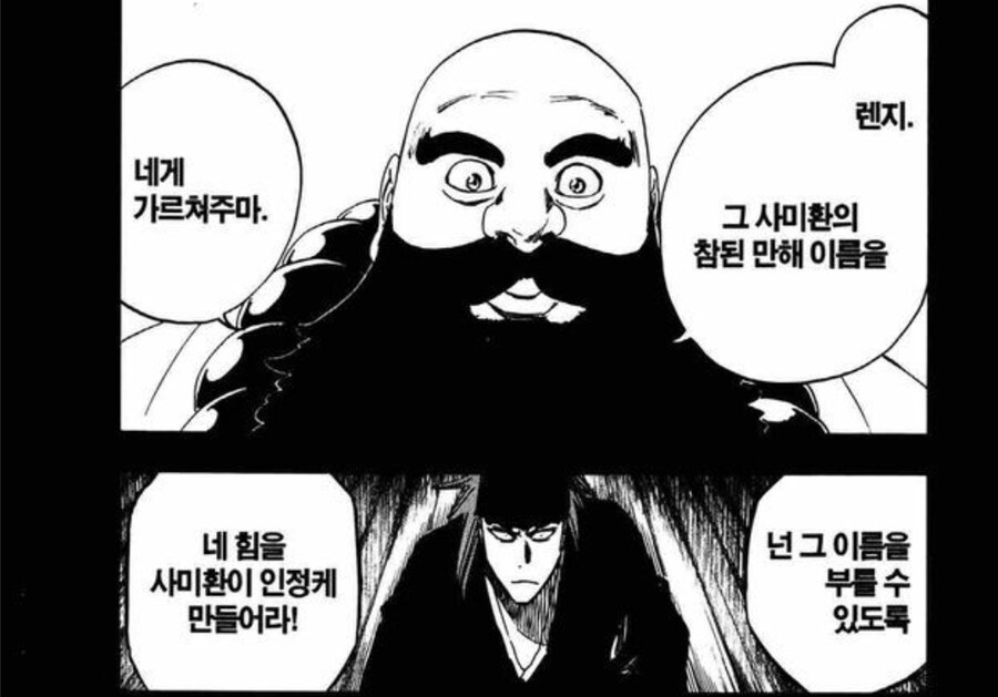 블리치)진짜 이건 매번 사람들이 착각하는데