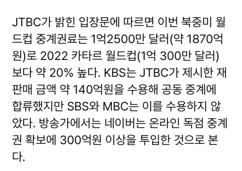 '206억 못 갚은' JTBC, 결국 회생 신청…월드컵·올림픽 독점 중계 후폭풍인가 [ST이슈]
