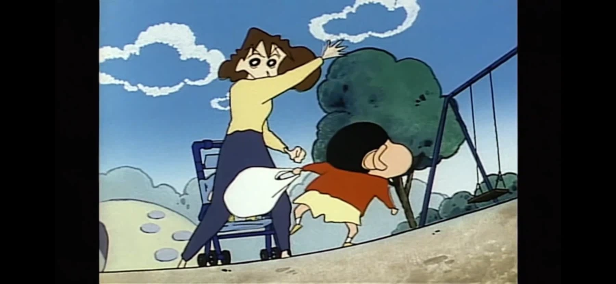 짱구 엄마가 짱구 뺨을 때린 에피소드