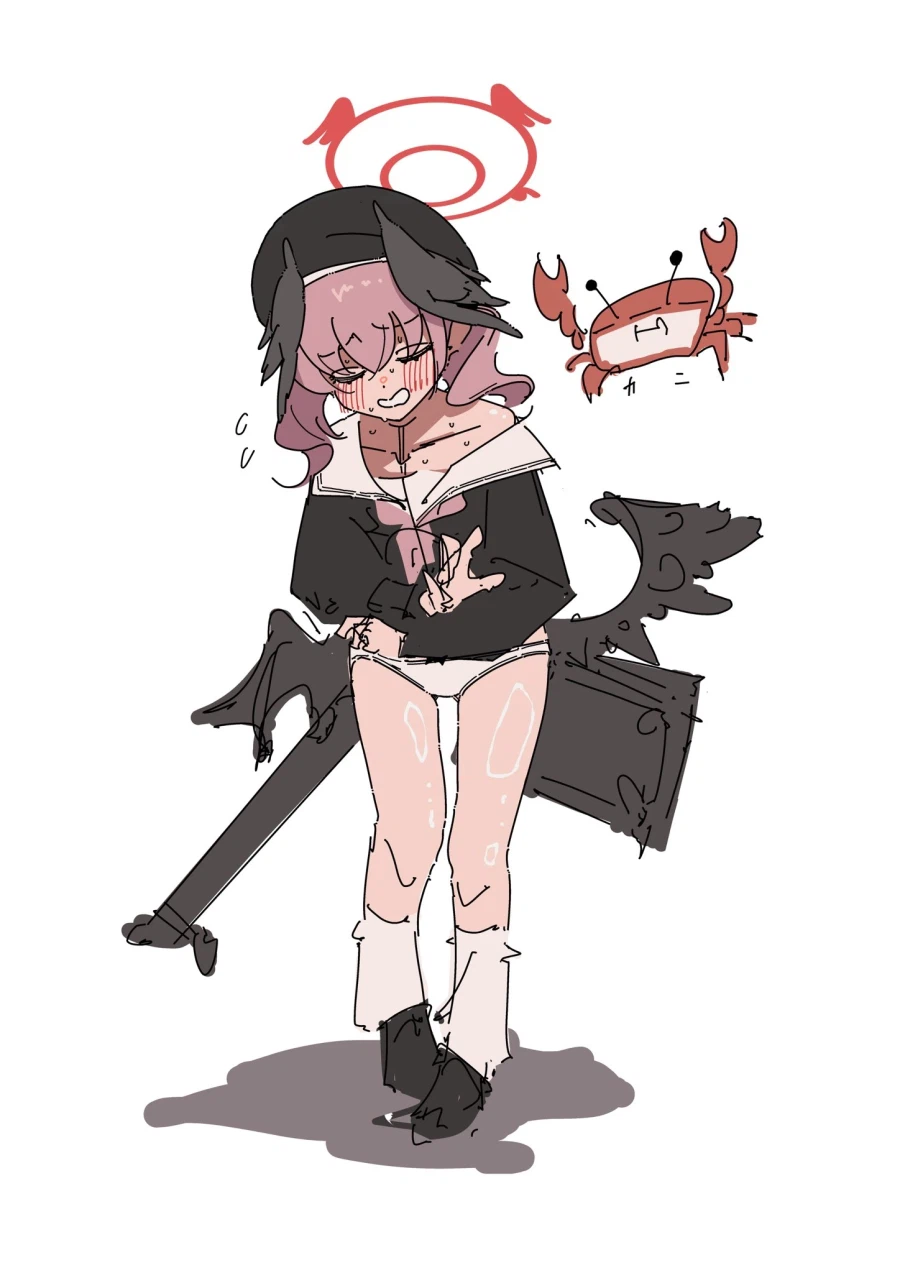 블루아카] 일섭 코하루 버그
