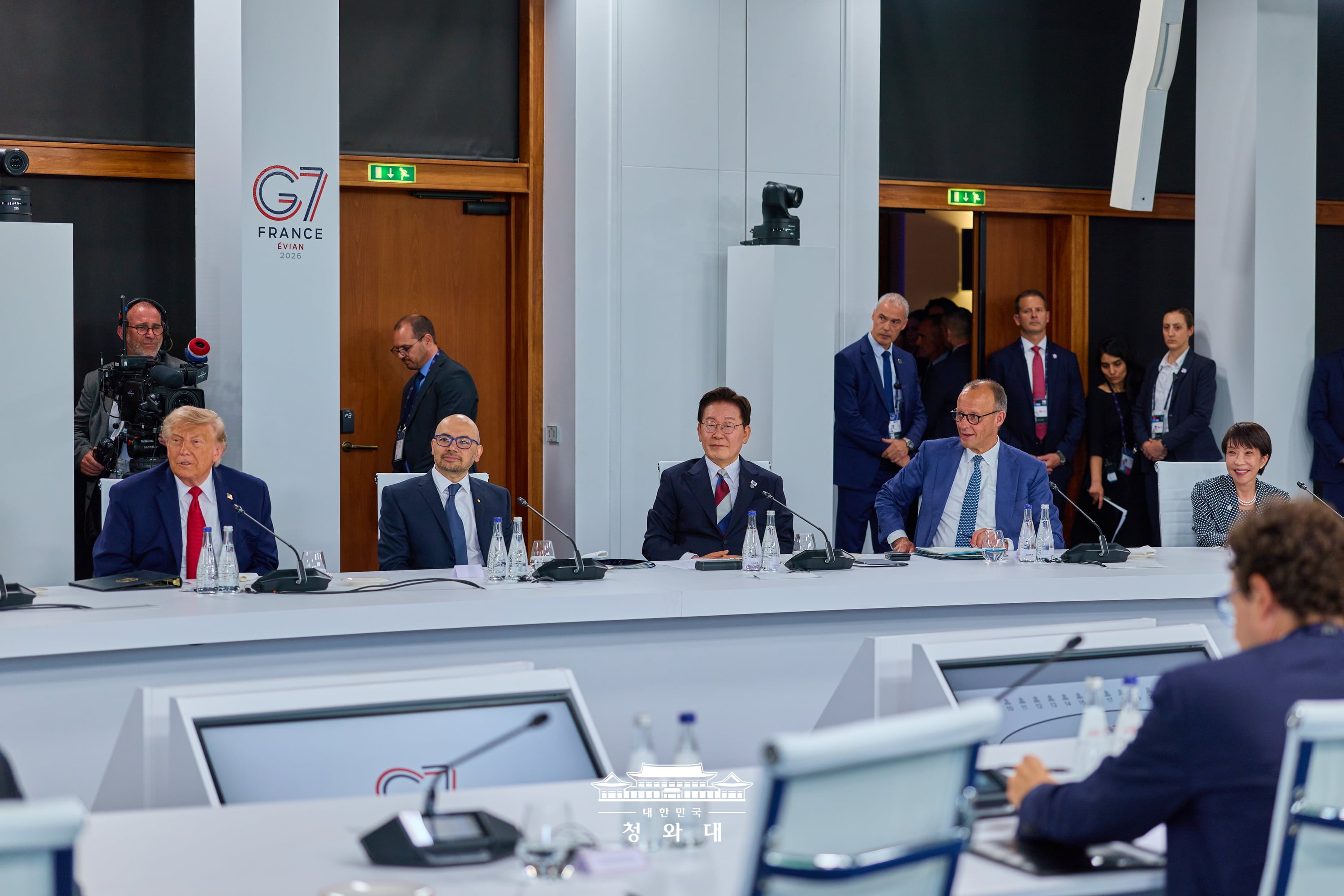 G7에서 인싸력 발휘한 이재명 대통령