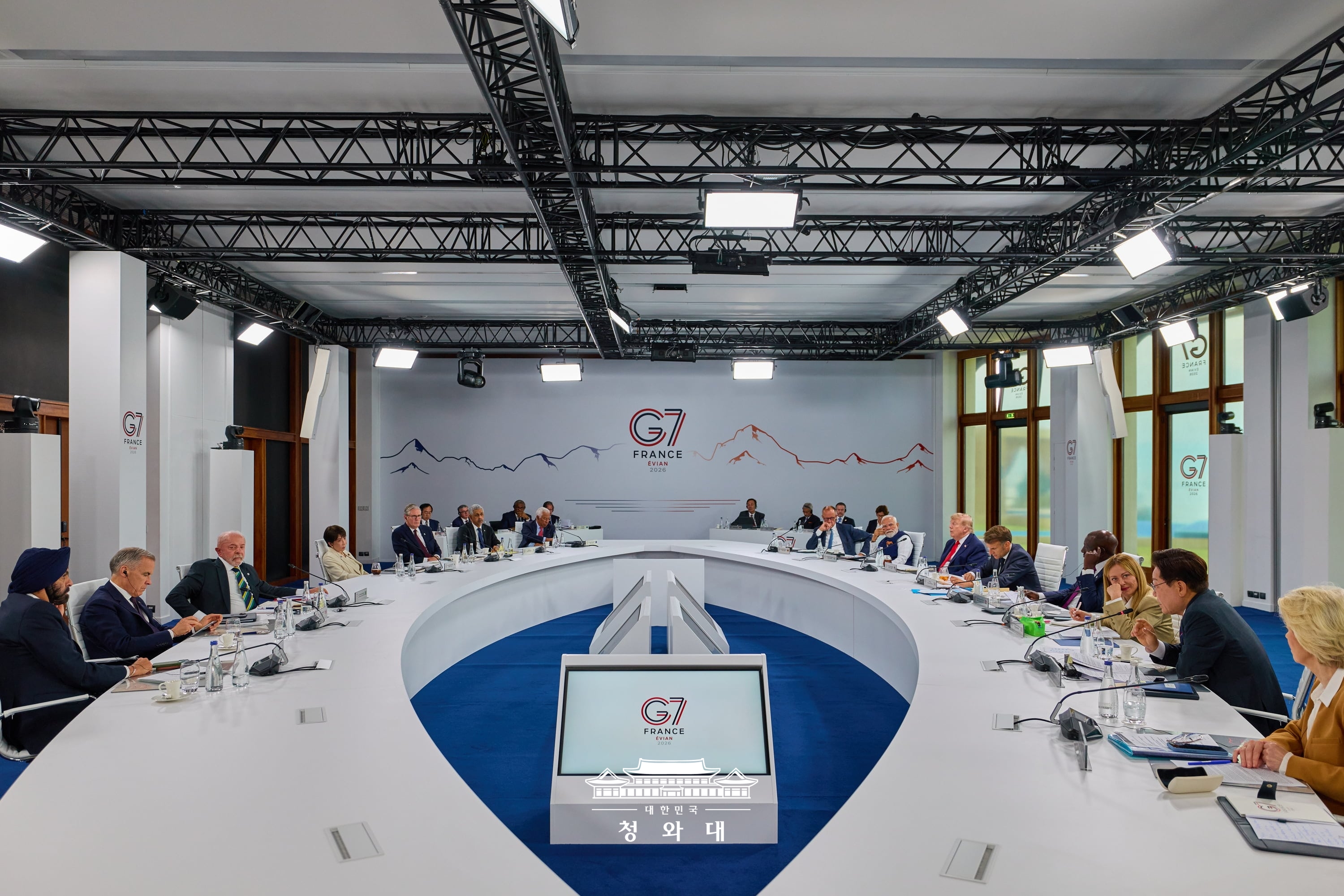 G7에서 인싸력 발휘한 이재명 대통령