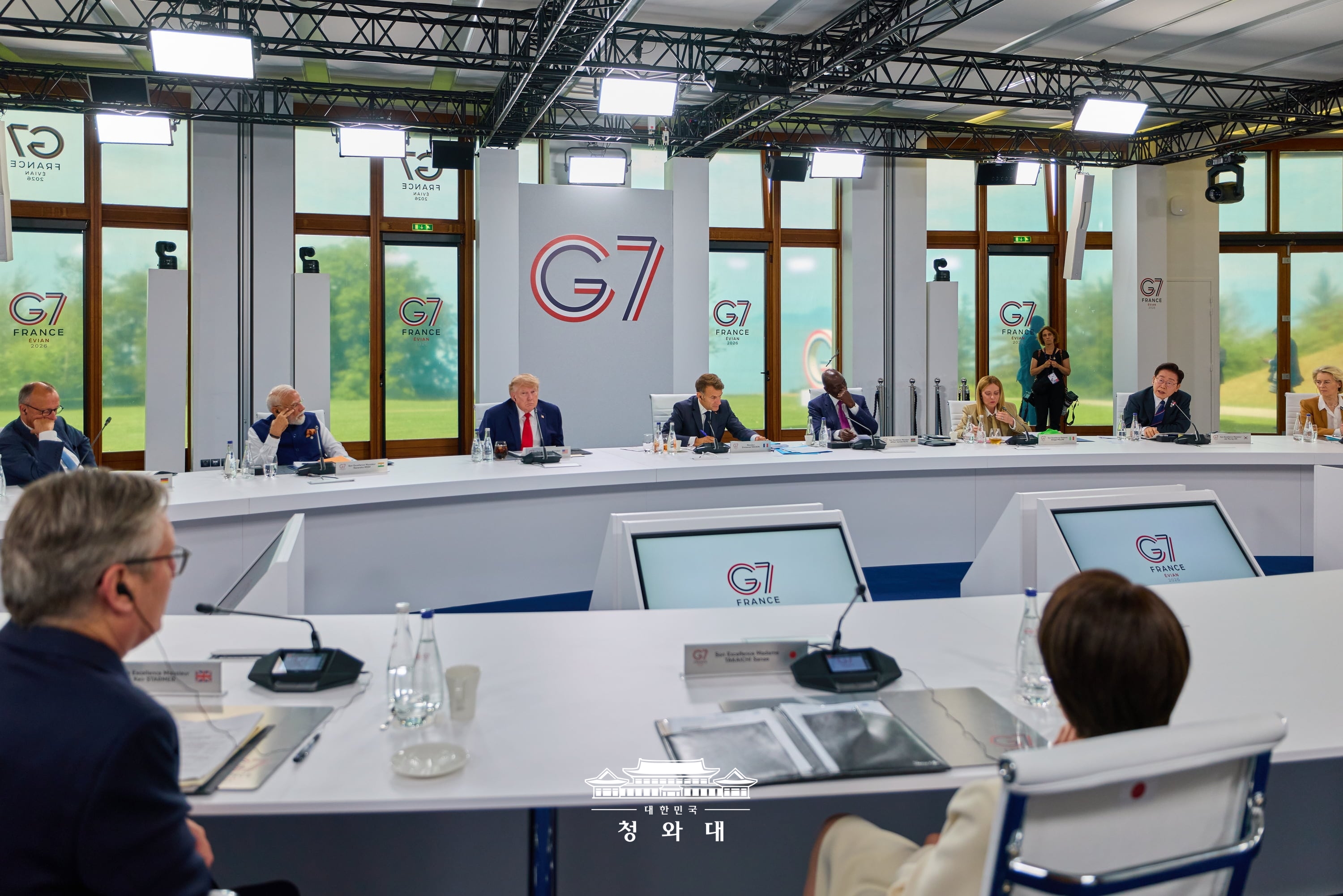 G7에서 인싸력 발휘한 이재명 대통령