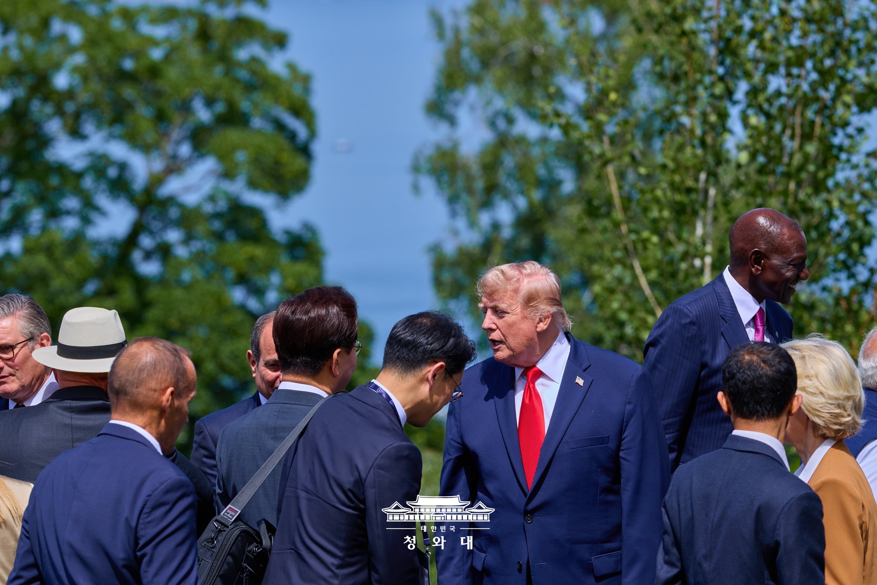 G7에서 인싸력 발휘한 이재명 대통령