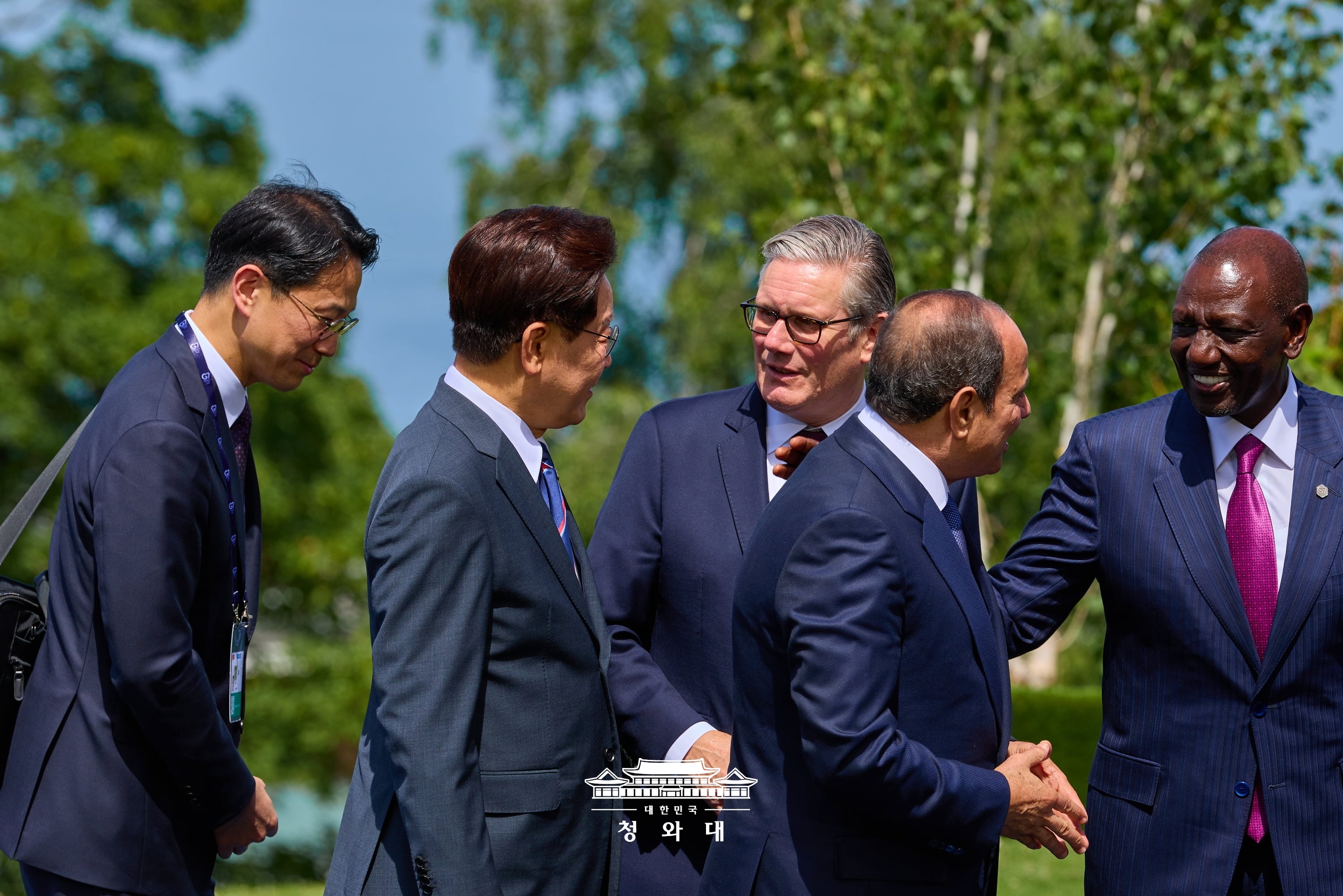 G7에서 인싸력 발휘한 이재명 대통령