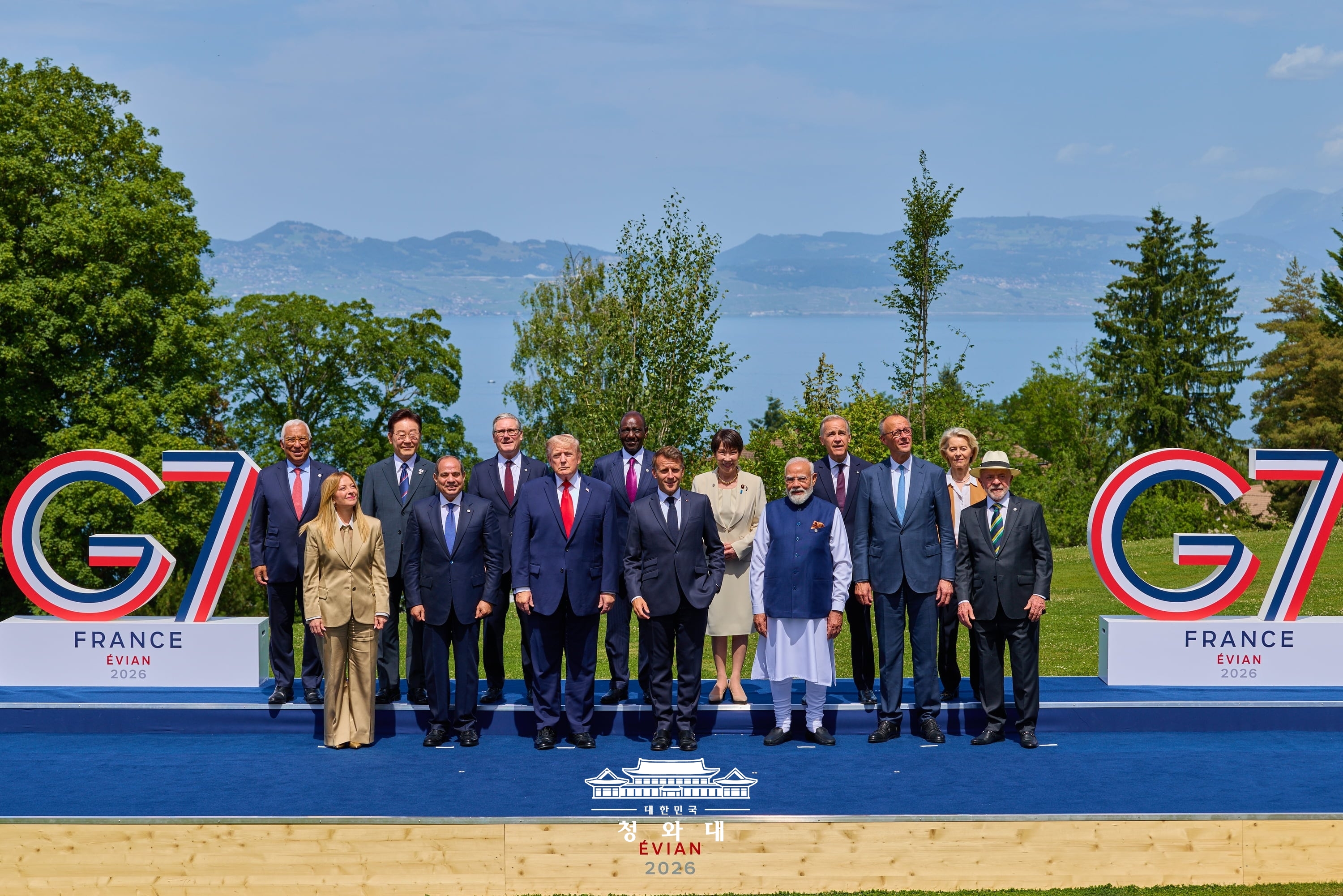 G7에서 인싸력 발휘한 이재명 대통령