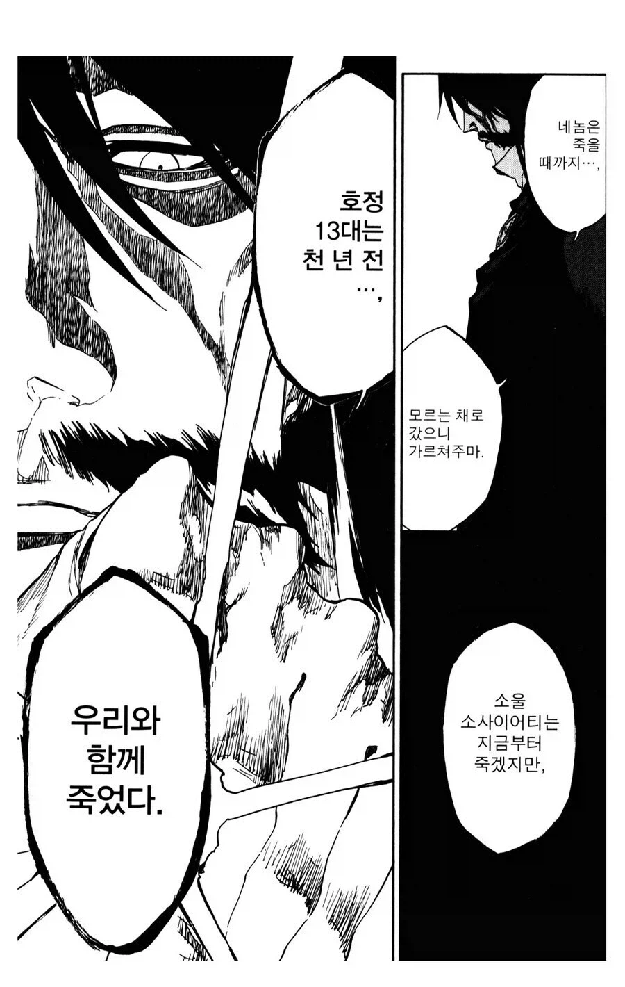 블리치 유하바하가 총대장을 특기전력에서 배제한 이유