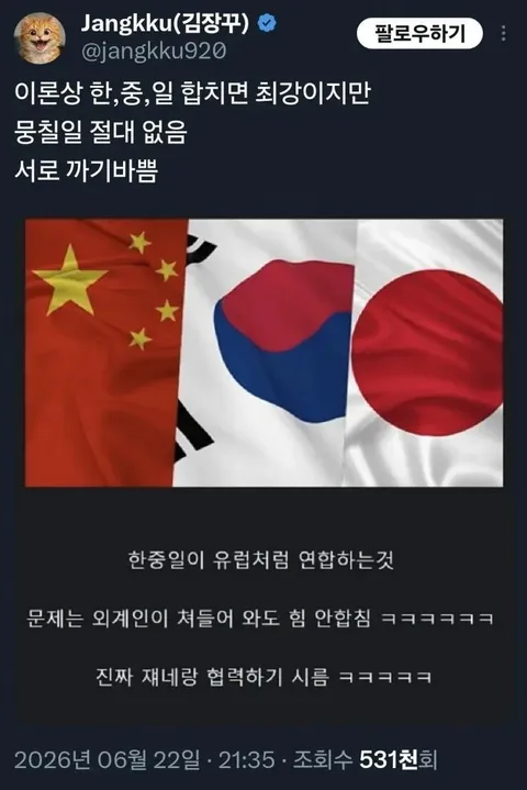 한중일이 연합한 몇 안 되는 사례.JPG