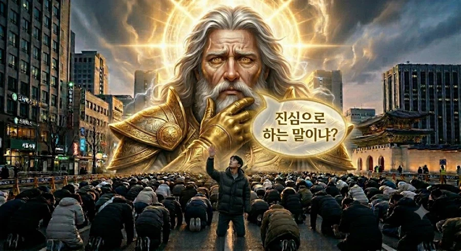 인간 세상에 내려온 '신'