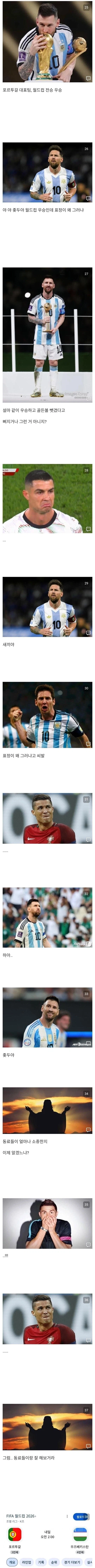 호날두가 어른이 된 이유