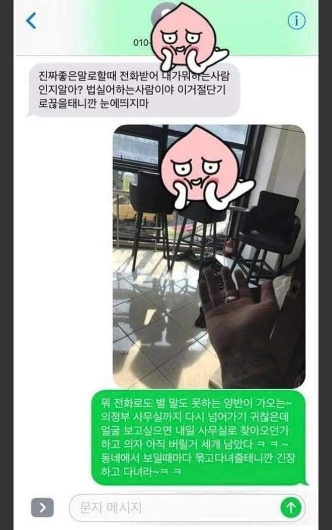 불법주차 참교육 레전드