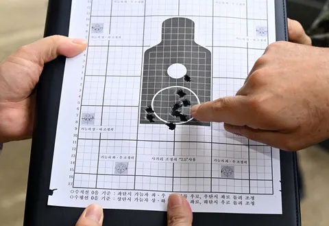 연평부대 간 이재명 대통령 사격 실력